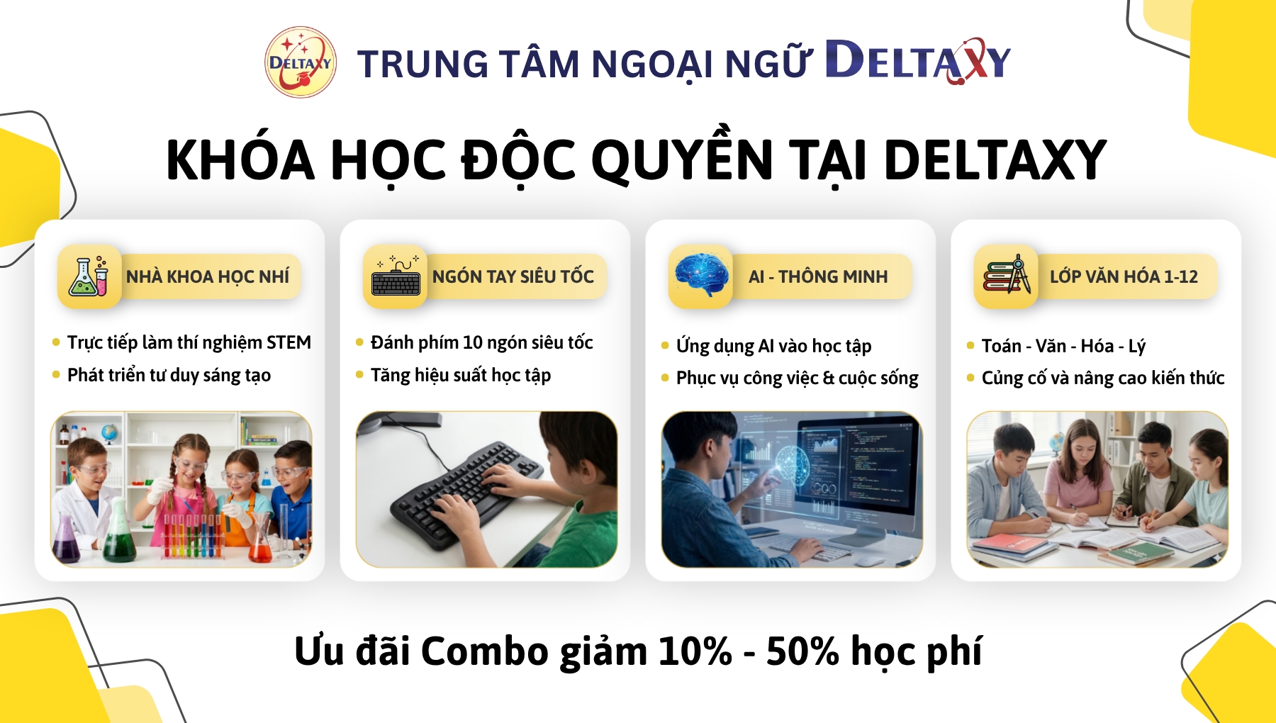 Khóa học độc quyền DELTAXY